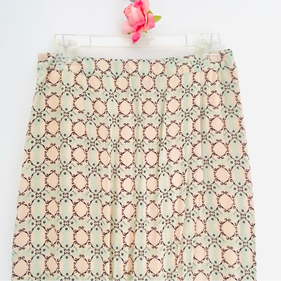 💕Pretty Bohemian Print Long Skirt SZ M - Picture 3 of 13